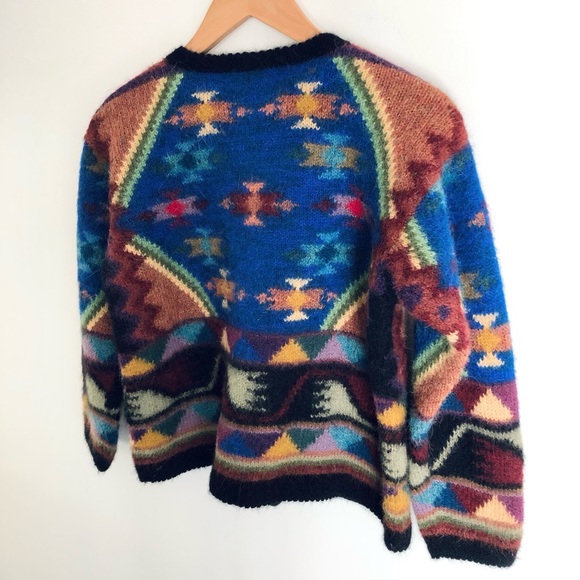 100% alpaca vibrant cardigan - Picture 10 of 16